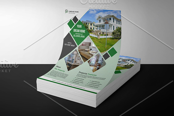 Real Estate Flyer V990 in Flyer Templates - product preview 2