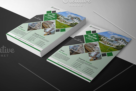 Real Estate Flyer V990 in Flyer Templates - product preview 3