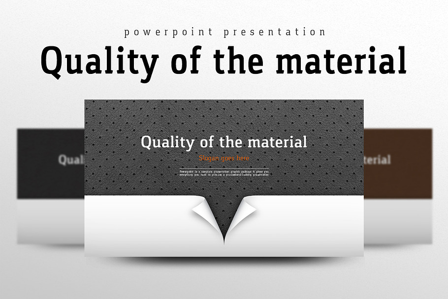 Quality of the Material in PowerPoint Templates - product preview 8
