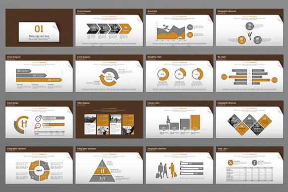 Quality of the Material in PowerPoint Templates - product preview 3