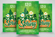 Spring Green Flyer Templates