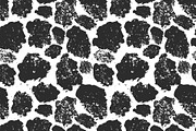 Black and white giraffe skin pattern