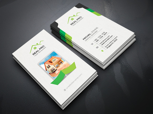 Real Estate Business Card in Business Card Templates - product preview 1
