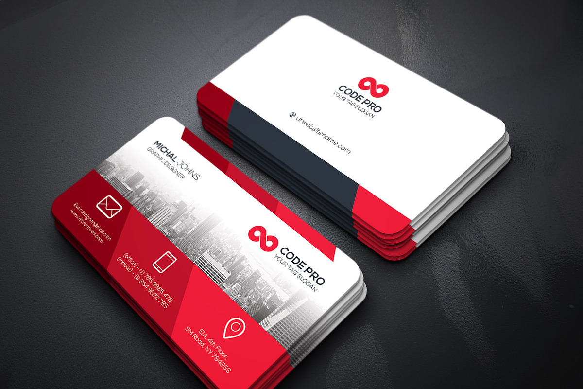 Business Cards in Business Card Templates - product preview 8