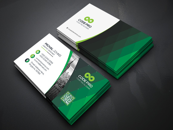 Business Cards in Business Card Templates - product preview 2