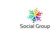 Social Community Logo Template