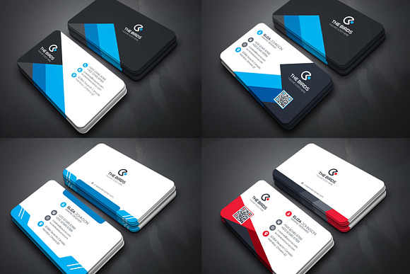 Full & Finel 450 Business Cards in Business Card Templates - product preview 1