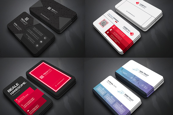 Full & Finel 450 Business Cards in Business Card Templates - product preview 5