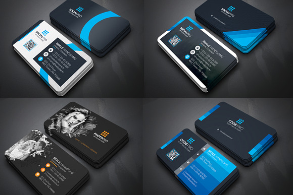 Full & Finel 450 Business Cards in Business Card Templates - product preview 7