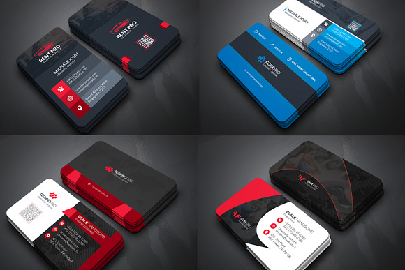 Full & Finel 450 Business Cards in Business Card Templates - product preview 8