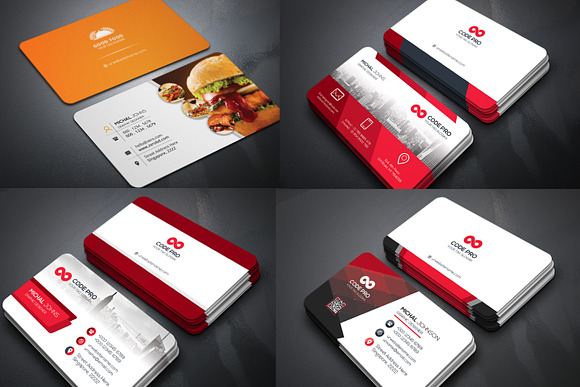 Full & Finel 450 Business Cards in Business Card Templates - product preview 11