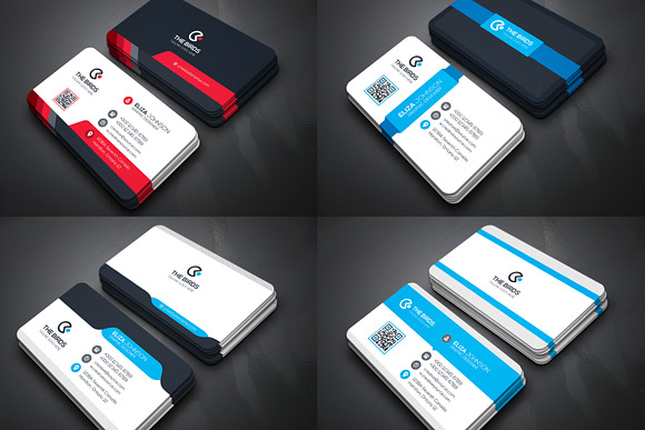 Full & Finel 450 Business Cards in Business Card Templates - product preview 13