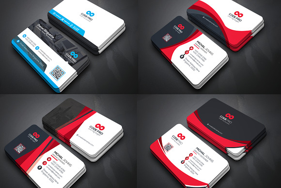 Full & Finel 450 Business Cards in Business Card Templates - product preview 17