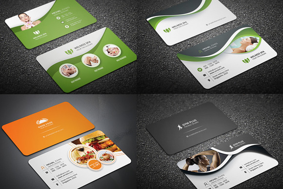Full & Finel 450 Business Cards in Business Card Templates - product preview 21