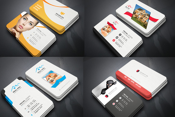Full & Finel 450 Business Cards in Business Card Templates - product preview 22
