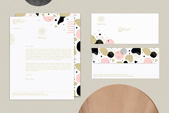 Business Branding kit – COCO in Stationery Templates - product preview 6