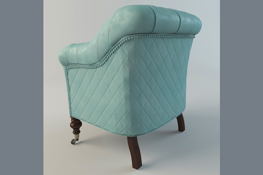 Sutton Leather Chair in Furniture - product preview 8