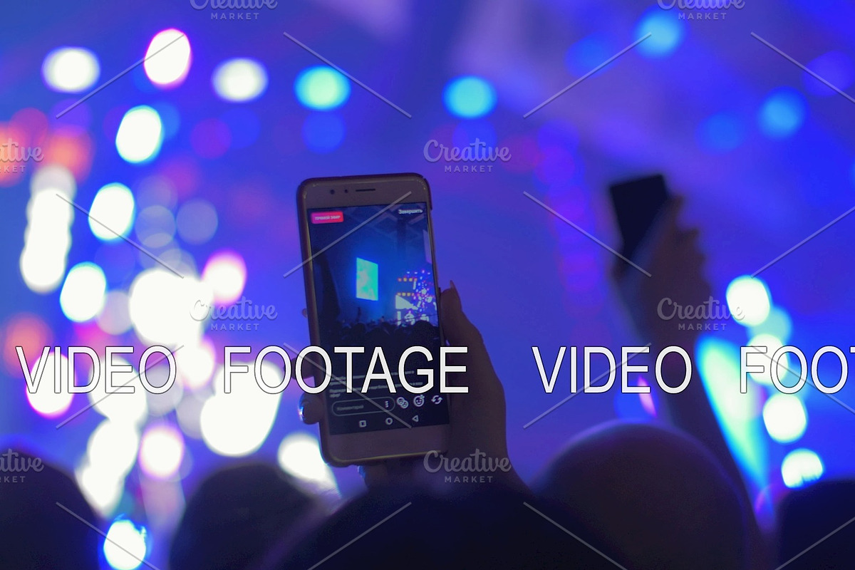 Cellphone recording video during a in Graphics - product preview 8