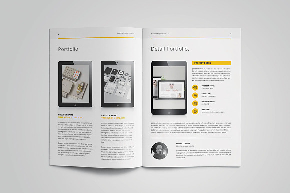 Proposal Bundle in Brochure Templates - product preview 13