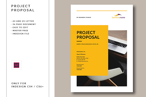 Proposal Bundle in Brochure Templates - product preview 15