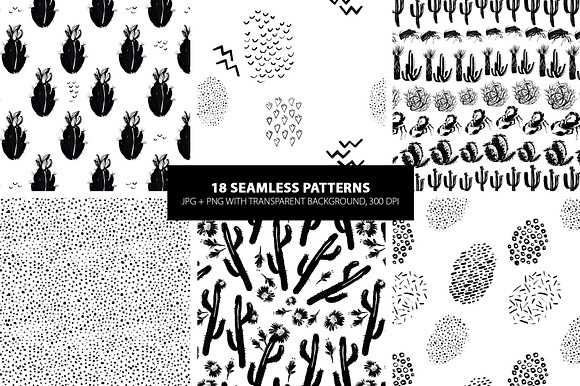 Desert Ink Plants&Animals collection in Illustrations - product preview 5