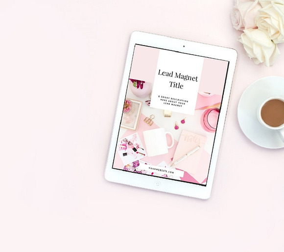 Opt In Freebie Template | Feminine in Email Templates - product preview 1
