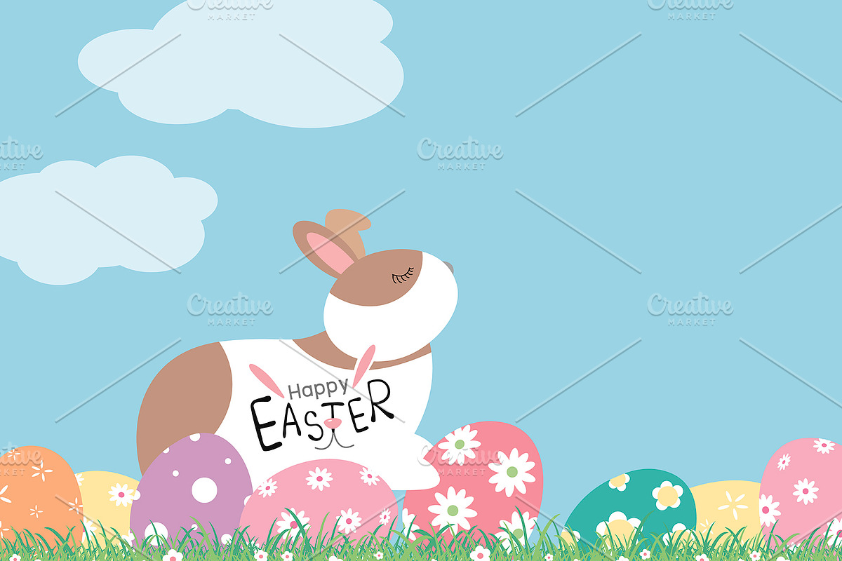 Easter day in Illustrations - product preview 8