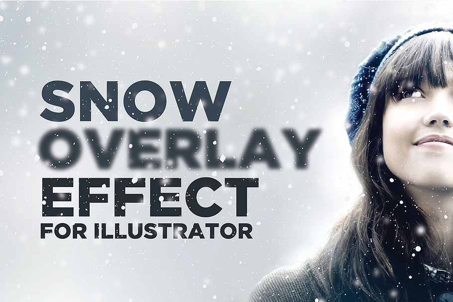 Snowy Overlay Effect for Illustrator in Graphics - product preview 8