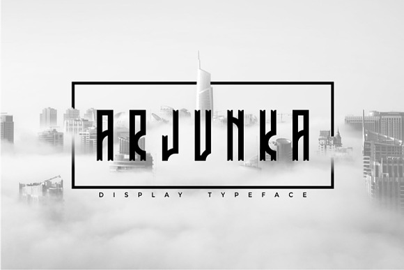 Arjunka Typeface in Display Fonts - product preview 1