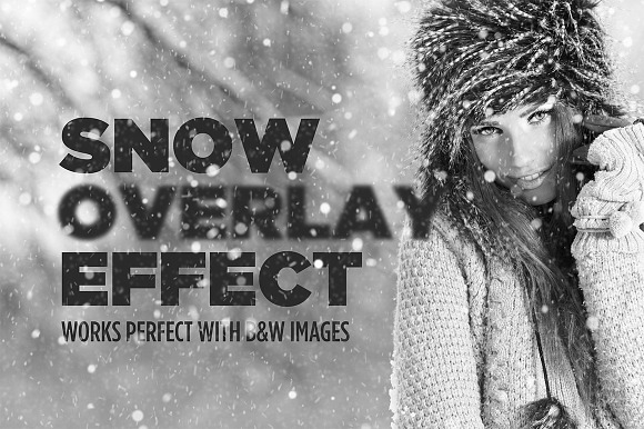 Snowy Overlay Effect for Illustrator in Graphics - product preview 2