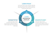 Circle Infographics - 3 Elements