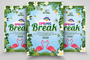 Spring Is Here Psd Flyer Templates