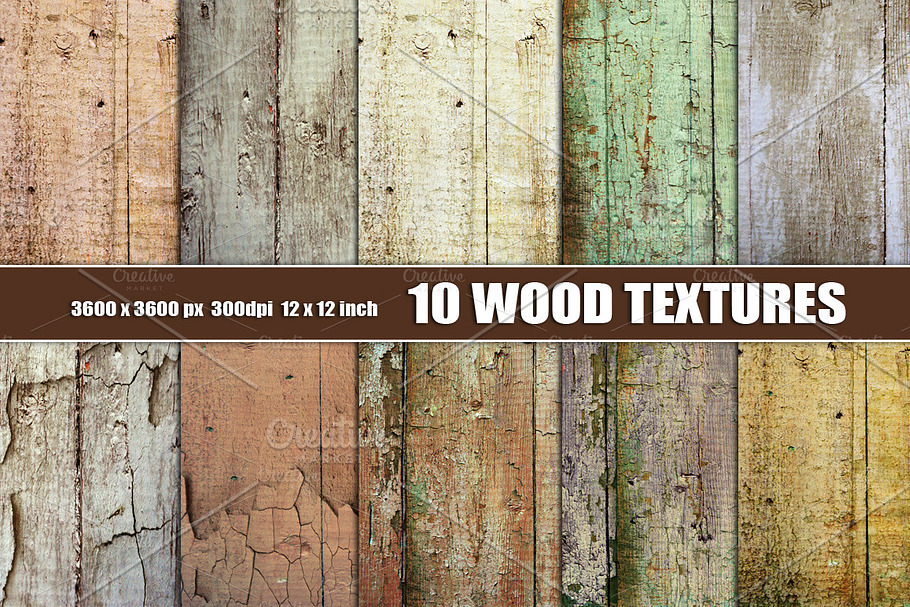 OLD PAINTED WOOD TEXTURE