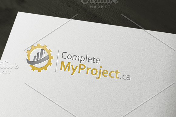 Complete My Project Logo in Logo Templates - product preview 1