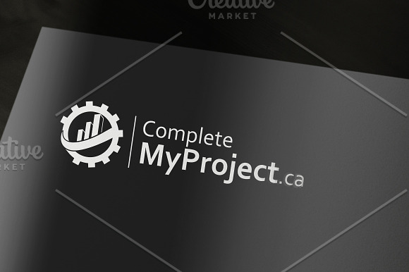 Complete My Project Logo in Logo Templates - product preview 3