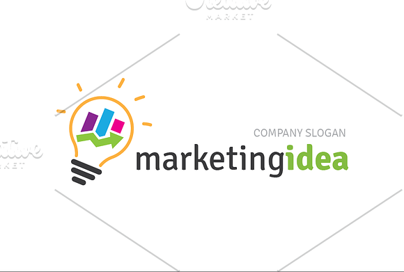 Marketing Idea in Logo Templates - product preview 1