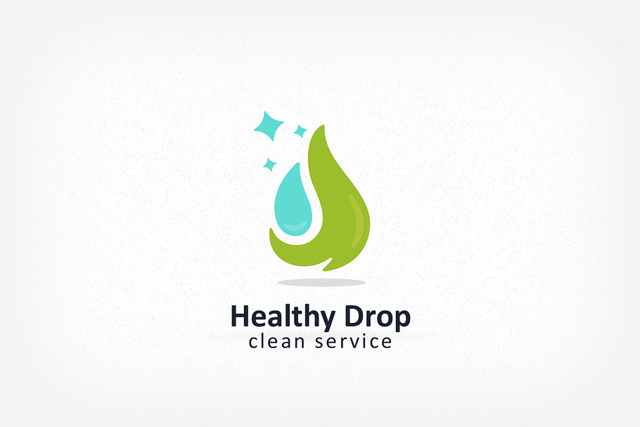 Green Drop Logo in Logo Templates - product preview 8