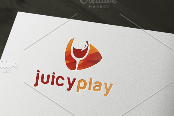 Juicy Play Logo in Logo Templates - product preview 1