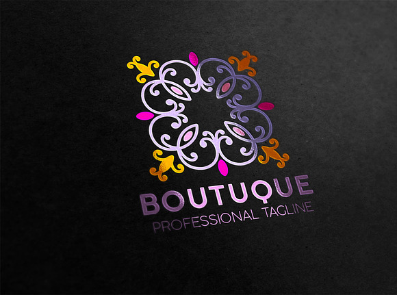 Vintage Boutique Logo in Logo Templates - product preview 2