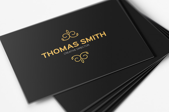 Modern Minimalist Business Card in Business Card Templates - product preview 7