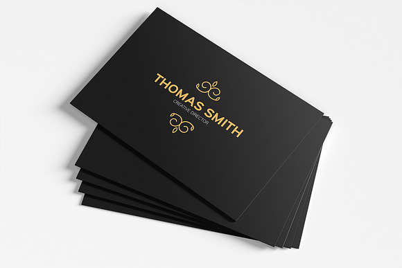 Modern Minimalist Business Card in Business Card Templates - product preview 9
