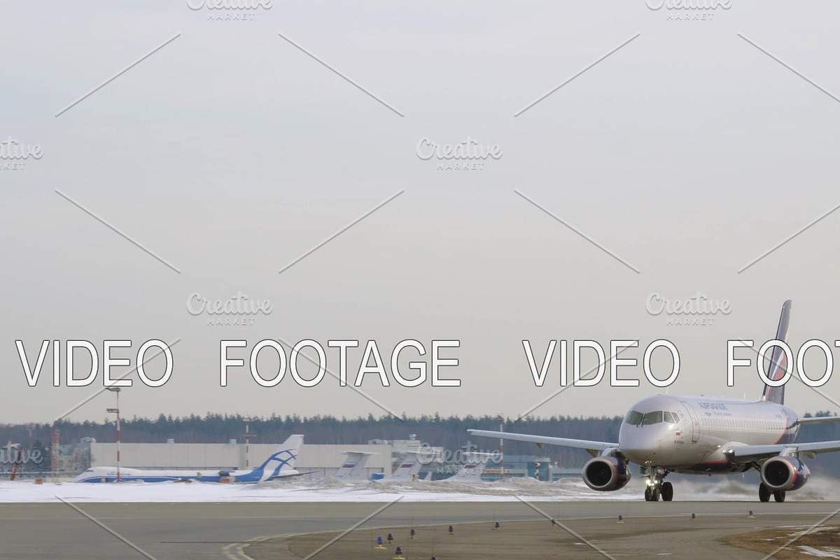 Sukhoi Superjet 100 of Aeroflot in Graphics - product preview 8