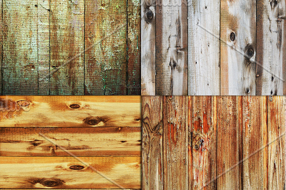 OLD WOOD BACKGROUND TEXTURE in Textures - product preview 2
