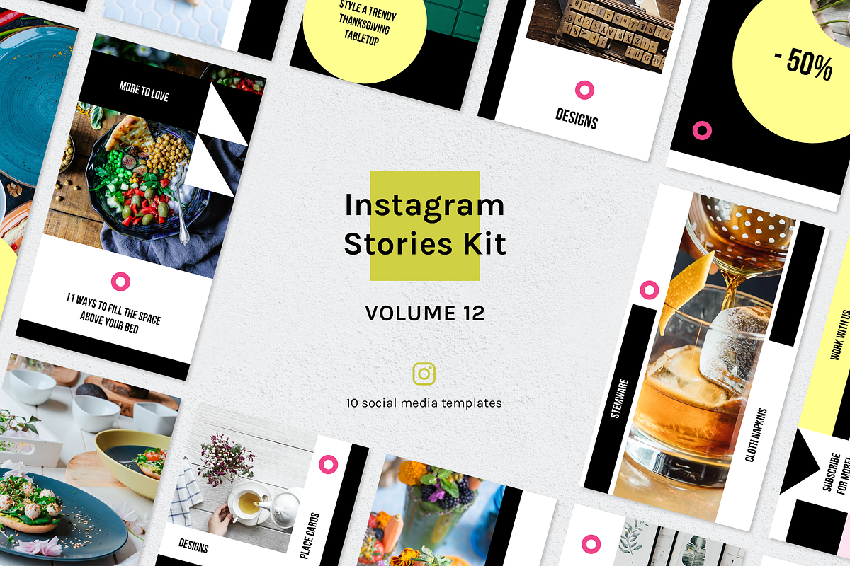 Instagram Stories Kit (Vol.12) in Instagram Templates - product preview 8
