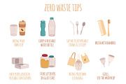 Zero waste tips for eco life with