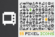 99 pixel art icons (set #2)