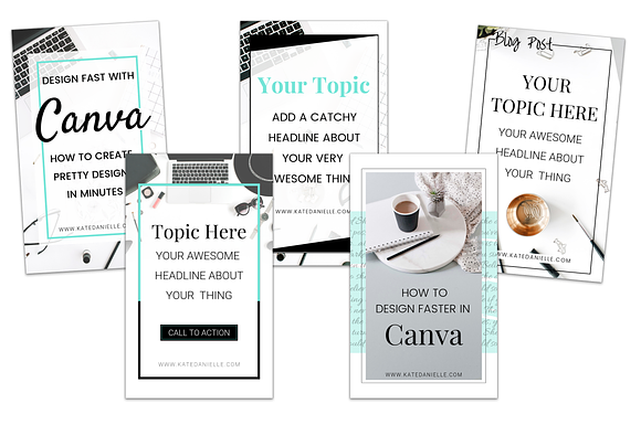 Canva Pinterest Templates in Pinterest Templates - product preview 2