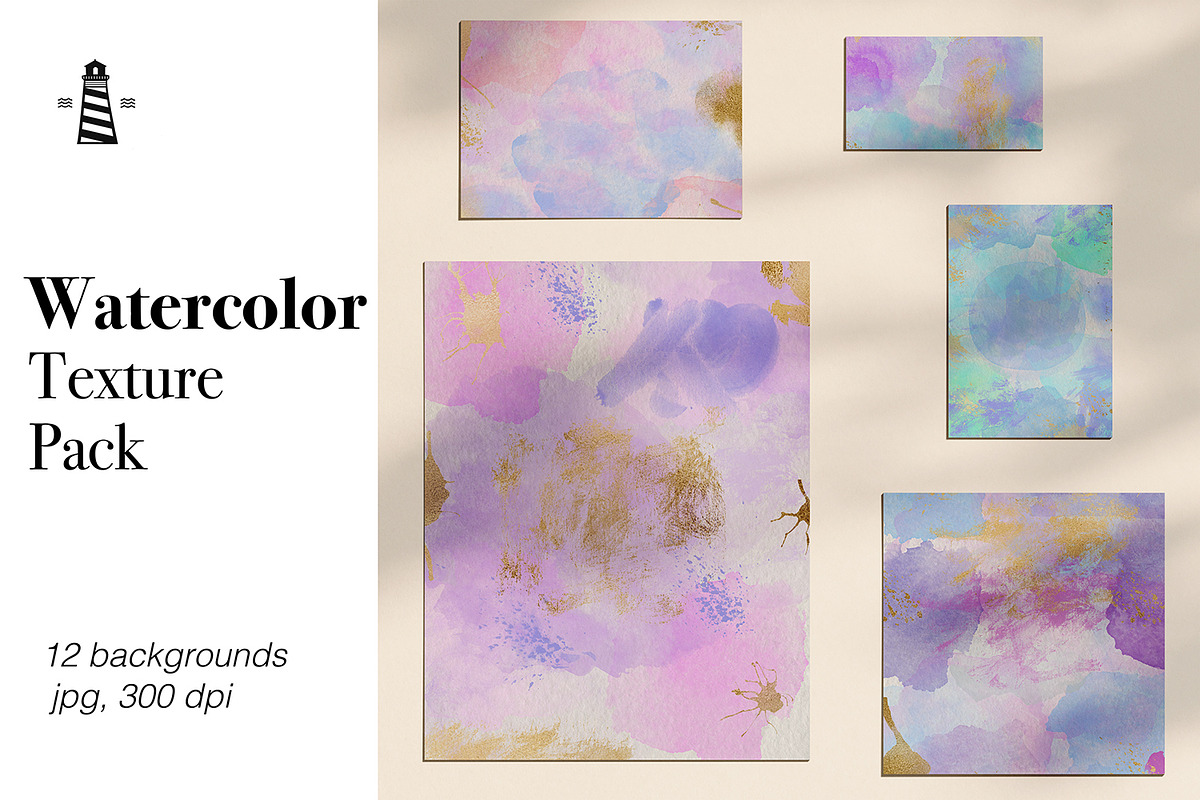 Watercolor Splatter Backgrounds in Graphics - product preview 8