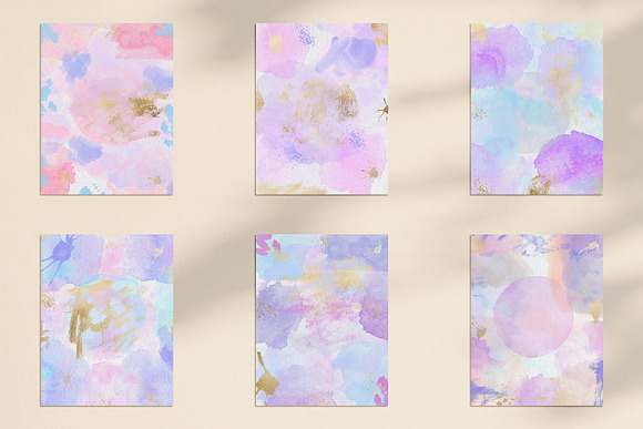 Watercolor Splatter Backgrounds in Graphics - product preview 1