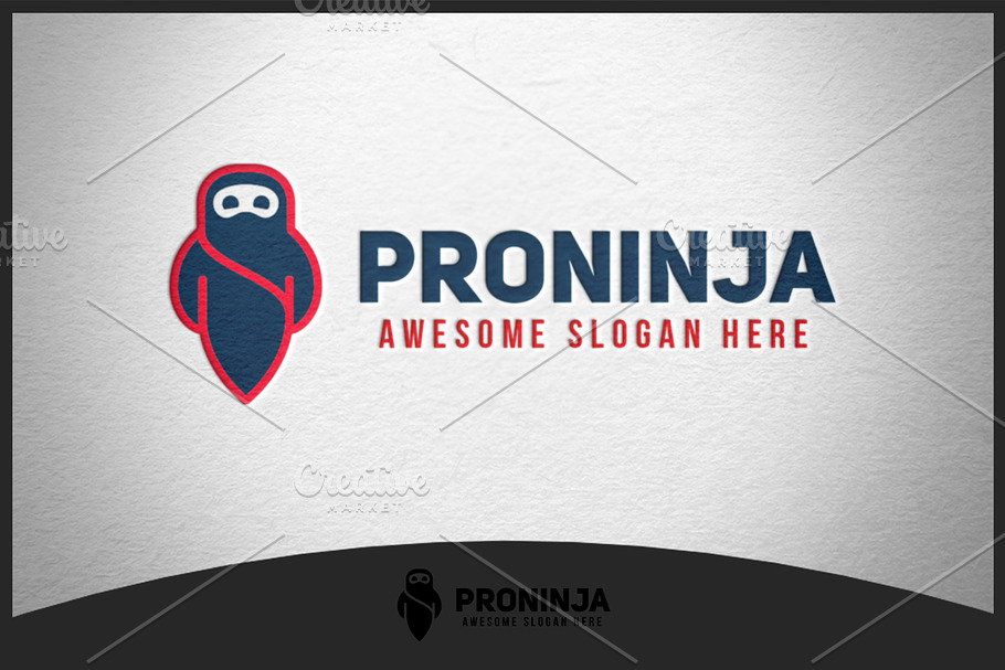 Proninja Logo in Logo Templates - product preview 8